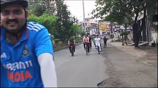 Cyclothon organised by IBMs Jabalpur Regional Office [upl. by Enelie]