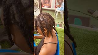 Twisting dreadlocks 🔥🔥explore motivation naturalhair dreadlocks [upl. by Anayit425]