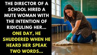 THE DIRECTOR OF A SCHOOL HIRED A MUTE WOMAN WITH THE INTENTION OF RIDICULING HER… ONE DAY [upl. by Yttel]