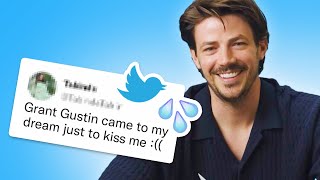 Grant Gustin Reads Thirst Tweets [upl. by Niamrahc853]