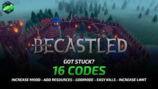 BECASTLED Cheats Add Resources Increase Limit Godmode Easy Kills   Trainer by PLITCH [upl. by Skippie]