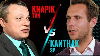 Jan Kanthak vs Knapik z TVN 🔥 [upl. by Traggat81]