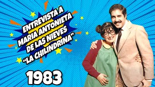 Entrevista en casa de La Chilindrina en 1983 [upl. by Alasdair45]