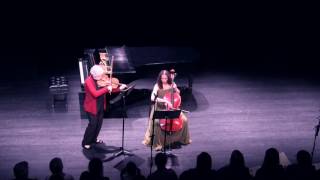 Beethoven  Duett für Viola und Violoncello  Adrienne Woods  Cello Sherry Woods  Viola [upl. by Fanning502]