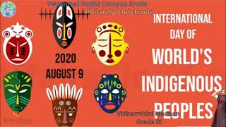 international day of the worlds indigenous people History of Day [upl. by Nagyam364]