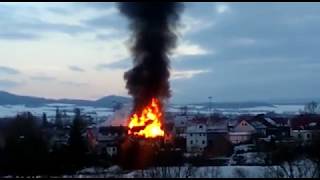 Scheune in Höckelheim Landkreis Northeim brannte aus [upl. by Arbe416]