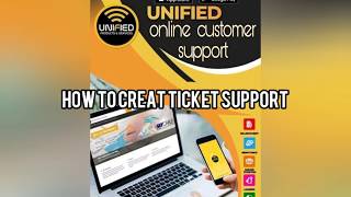 ONLINE SUPPORT How to Create Ticket in Unified Products and Services using Online Customer Support [upl. by Smiley422]