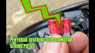 SEKERING SEPEDA MOTOR SERING PUTUS [upl. by Htebyram172]