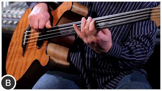 Svoboda Fretless Acoustic Bass [upl. by Ynaoj]