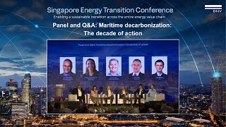 Panel Discussion – Maritime decarbonization the decade of action  Sep 2023 [upl. by Beutner]