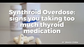 Synthroid vs Levothyroxine Why These Medications are NOT The Same [upl. by Annairba]