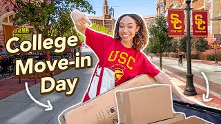 College MoveIn Day VLOG USC Sophomore Year Dorm Decorating  Mini Tour [upl. by Meade662]