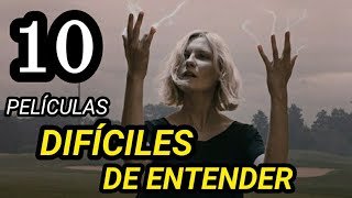 Top 10 Mejores Películas PSICOLOGICAS Difíciles De Entender [upl. by Carlton]