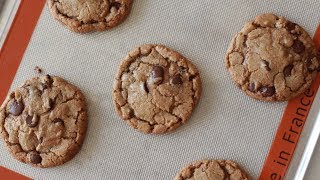 Eng Sub 초간단 쫀득한 초코칩쿠키 만들기 easyamp chewy chocolatechip cookies│자도르 [upl. by Forras577]