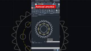 Autocad mechanical practice drawing  2d drawing  autocad tutorial in hindi  autocad 2d [upl. by Ettezyl333]