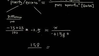 Enantiomeric Excess  Organic chemistry [upl. by Ilse]