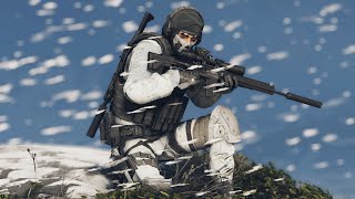 Ghost Recon Breakpoint  One Man Army  Snow Sniper  Stealth amp Action [upl. by Airolg]