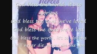 The Pierces  Glorious Lyric Video [upl. by Ramedlaw]