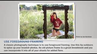 Outdoor Boudoir Photography Tutorial Tips and Ideas [upl. by Hance]