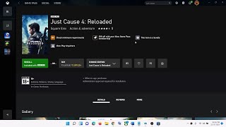 Fix Just Cause 4 Reloaded Not InstallingDownloading On Xbox App In Windows 1110 [upl. by Cirek]