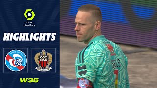 RC STRASBOURG ALSACE  OGC NICE 2  0  Highlights  RCSA  OGCN  20222023 [upl. by Rednazxela261]