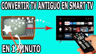 Como Convertir cualquier TV en Smart TV [upl. by Jilli47]