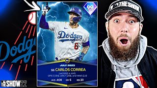 Carlos Correa With The 2023 Los Angeles Dodgers [upl. by Naicad]