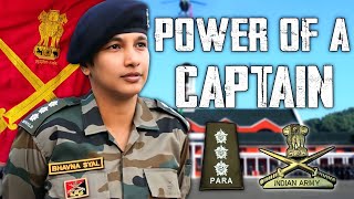 Power Of A Captain in Indian Army  Most Detailed Video [upl. by Wolfram]