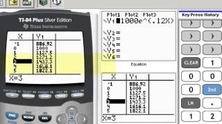 calculate continuously compounded interest and radioactive decay [upl. by Annavoig558]