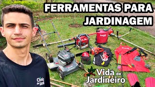 Ferramentas para Jardinagem  Qual preciso para começar  Vida de Jardineiro [upl. by Anelem]