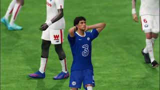 CHELSEA VS LILLE  eFootball pes 2024 gameplay [upl. by Nairrod506]