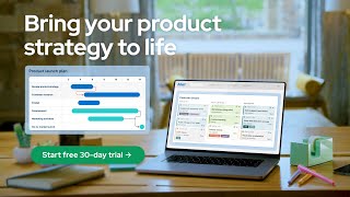 Aha – Bring your product strategy to life  30 sec [upl. by Wurst393]