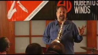 Joe Lovano Master Class  Playing Music Ive Recorded [upl. by Augusto]