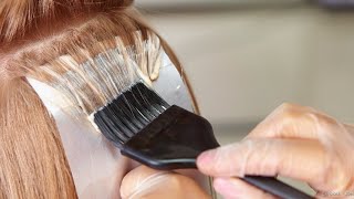 Aplicación del TINTE de cabello en RAÍCES TRUCO para hacerlo sin ayuda [upl. by Doralia]