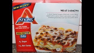 Atkins Meat Lasagna Review [upl. by Isola]