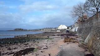 Fairlie Seafront Near Largs North Ayrshire Scotland [upl. by Dnaltiak]