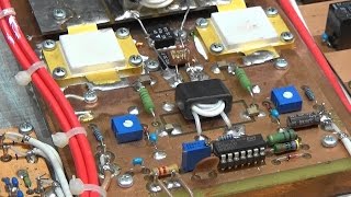 96 Repairing a 1500 Watt MOS FET HAM radio RF Power Amplifier [upl. by Notgnirra178]