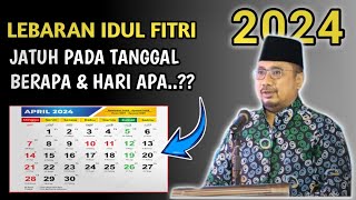 LEBARAN IDUL FITRI 2024 JATUH PADA TANGGAL BERAPA 1 SYAWAL 1445 H KAPAN HARI RAYA IDUL FITRI 2024 [upl. by Dazhahs]