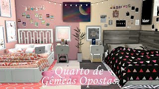 Quarto de Gêmeas Opostas The Sims 4  Download  Brasil [upl. by Reagan888]