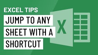 Excel Quick Tip Jump to Any Sheet with a Shortcut [upl. by Naiva]