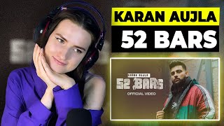 52 Bars  Karan Aujla  Ikky  Four You EP  Russian Girl Reacts [upl. by Ariane]