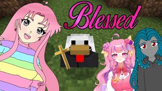 Meet Reverend McCluckers of the Church of Cluck VOD  Minecraft [upl. by Annovoj]