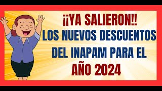 ✅💥NUEVO LISTADO DE BENEFICIOS Y DESCUENTOS DEL INAPAM 2024✅💥 ESTOS SON LOS 7 CATÁLOGOS DISPONIBLES✅💥 [upl. by Suravaj505]