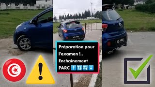 Enchaînement PARC  LES MANOEUVRES  Préparation pour lexamen  ⬆️🔃🔄⬇️ [upl. by Ailla]