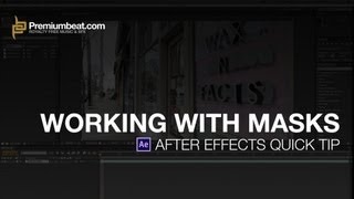 After Effects Quick Tip Working with Masks [upl. by Luemas39]