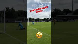 Kitan’s amazing winner against Bashley football paultonrovers goals facup [upl. by Braeunig]