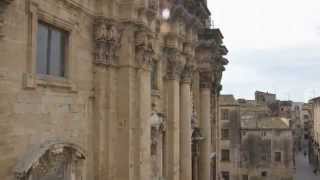 Fachada y alrededores de la Catedral de Tortosa [upl. by Akapol]