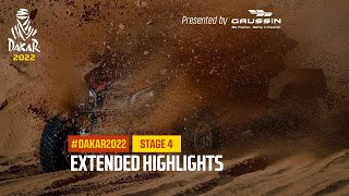 Extended highlights of the day presented by Gaussin  Stage 4  Dakar2022 [upl. by Eslehc345]