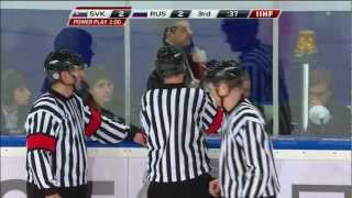 Russia  Slovakia 32 U20 IIHF WJC 2013 █ Россия Словакия Молодежный чм [upl. by Aicen]