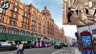 Inside Harrods  Londons Ultra Luxury Department Store Tour July 2024 [upl. by Ahsienor86]